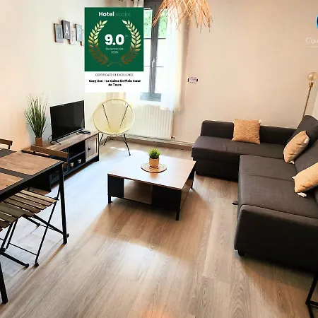 Ferienwohnung Cozy Zen - Le calme en plein cœur de Tours Exterior foto